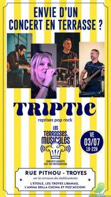 CONCERT GRATUIT DU GROUPE « TRIPTIC » - 0