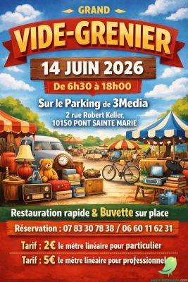 Vide grenier: Pont Sainte Marie - 0