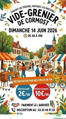 Vide grenier: Cormost - 0