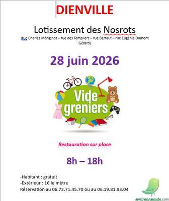 ANNULÉ! Vide grenier: Dienville - 0