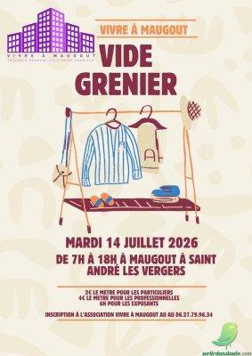 ANNULÉ! Vide grenier: Maugout - 0
