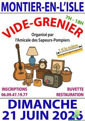 Vide grenier: Montier en l&rsquo;Isle - 0