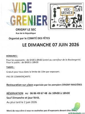 Vide grenier: Origny - 0
