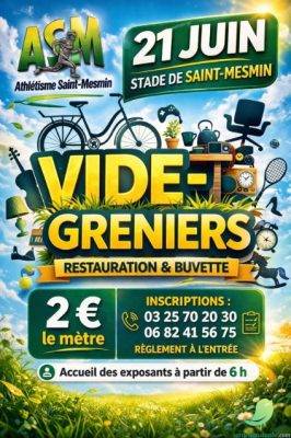 Vide grenier: Saint Mesmin - 0