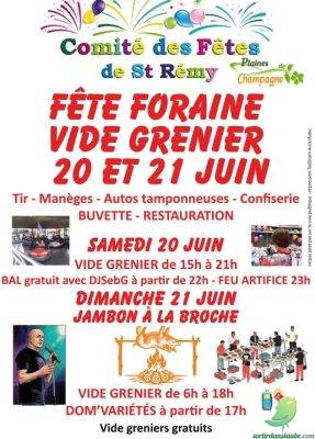 Fête foraine et vide grenier: Saint Rémy - 0