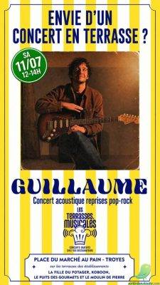 CONCERT GRATUIT DU GUITARISTE BLUES GUILLAUME P. - 0
