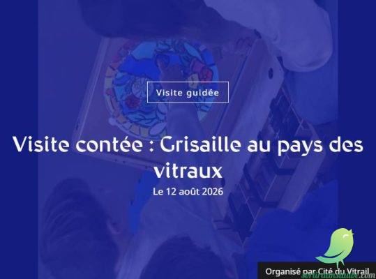 Visite contée : Grisaille au pays des vitraux - 0