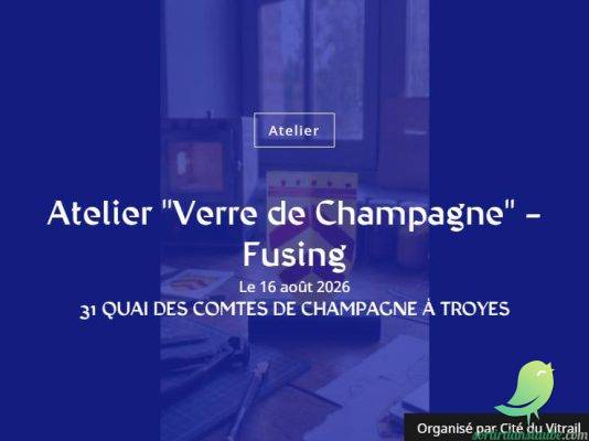 Atelier « Verre de Champagne » – Fusing - 0