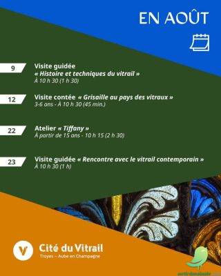 Aout à la Cité du Vitrail - 1