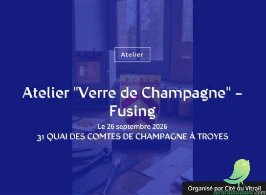 Atelier « Verre de Champagne » – Fusing - 0