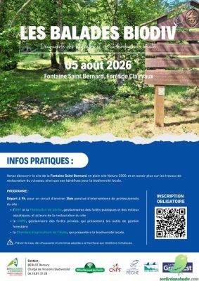 Les Balades Biodiv – À la découverte de la Fontaine Saint-Bernard - 0