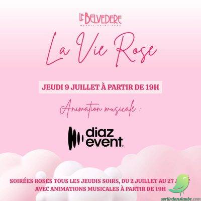 Le Belvédère : La vie en rose. - 0