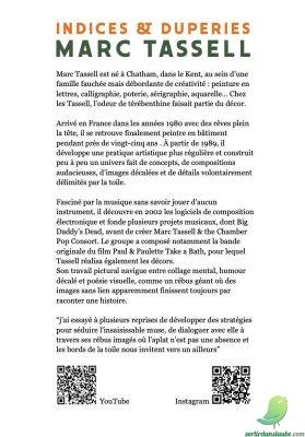 Exposition de Marc TASSELL INDICES & DUPERIES - 1