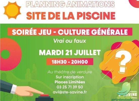 Soirée Jeu – Culture Générale « Vrai ou Faux » ! - 0