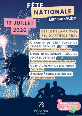 Fête nationale: Bar sur Aube - 0