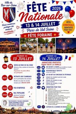 Fête nationale: Bar sur Seine - 0