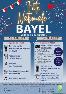 ANNULÉE! Fête nationale: Bayel - 0