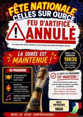 Fête nationale: Celles sur Ource - 0