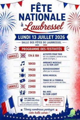 Fête nationale: Laubressel - 0