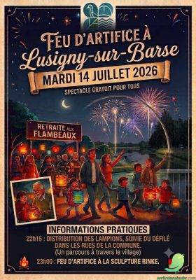 ANNULÉE! Fête nationale: Lusigny - 0