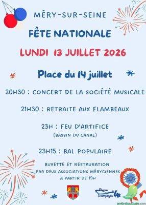 ANNULÉE! Fête nationale: Méry - 0