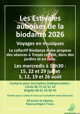 Biodanza : les Estivales Auboises 2026 - 0