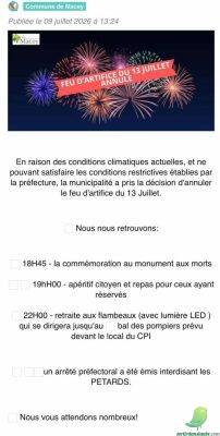 Fête nationale: Macey - 0