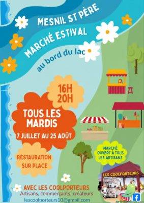 Marché Estival au bord du lac - 0
