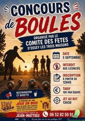 Concours de pétanque - 0