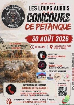 ANNULÉ! Concours de pétanque - 0