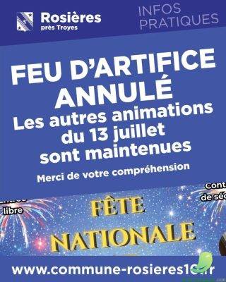 Fête nationale: Rosières - 0