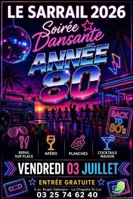 Soirée dansante années 80 - 0