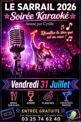 Soirée karaoké avec Cyrille - 0