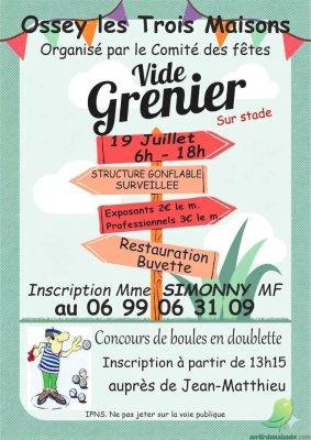 Vide grenier: Ossey - 0