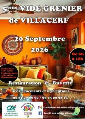 Vide grenier: Villacerf - 0