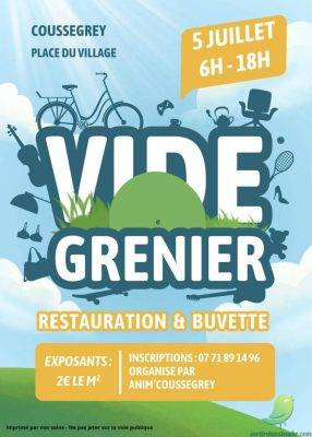 Vide grenier: Coussegrey - 0