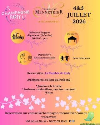 Champagne party 2026 Chez Champagne Mennetrier - 0