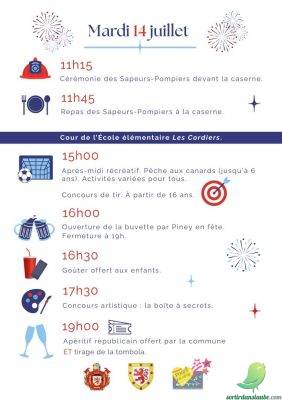 ANNULÉE! Fête nationale: Piney - 2