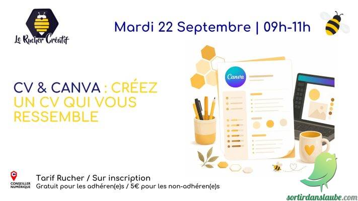 CV & Canva : créez un CV qui vous ressemble - 0