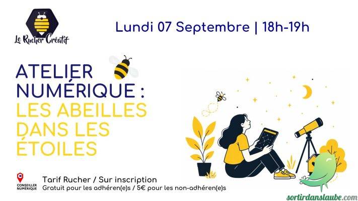 Atelier Numérique  : Les abeilles dans les étoiles - 0