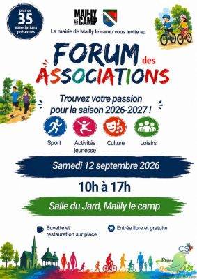 Forum des associations: Mailly le Camp - 0