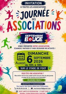 Journée des Associations: SEPTEMBRE BOUGE - 0