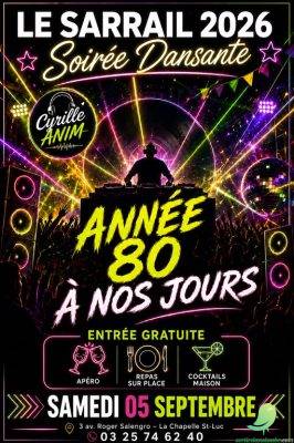 Soirée dansante années 80! - 0