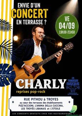 Concert Terrasses musicales avec Charly - 0