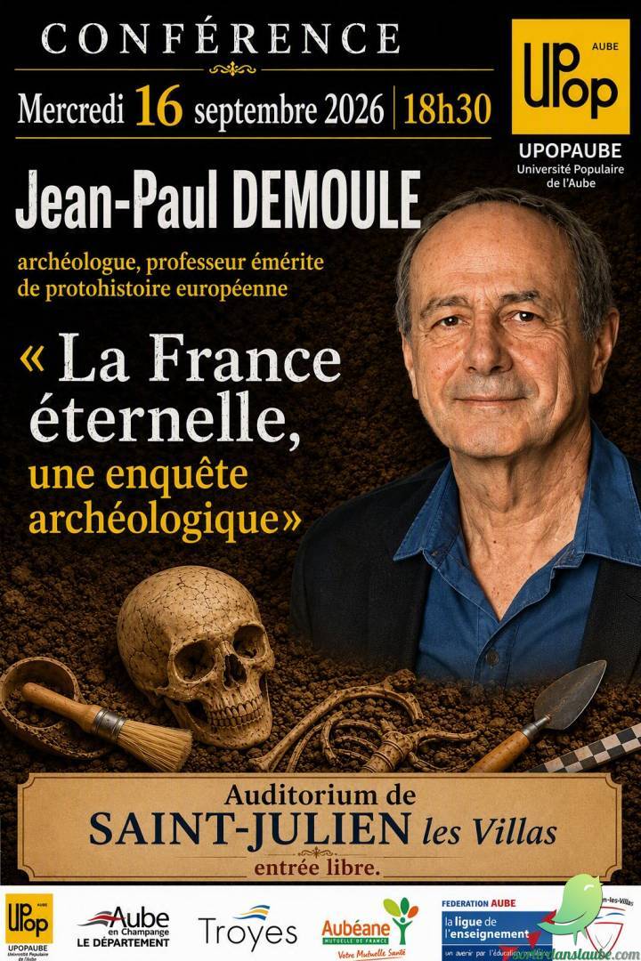 Conférence: La France éternelle, une enquête archéologique - 0
