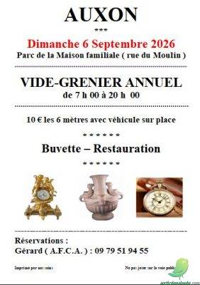 Vide grenier: Auxon - 0