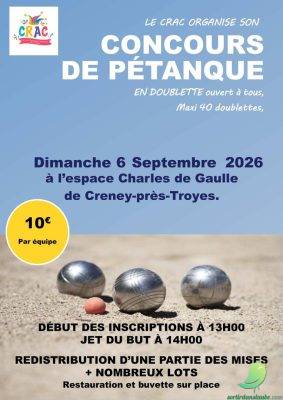 Concours de pétanque du CRAC (creney) - 0