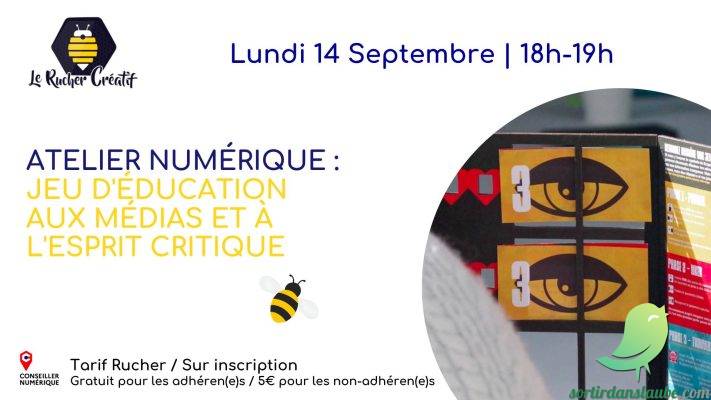 Atelier numérique : jeu d&rsquo;éducation aux médias et à l&rsquo;esprit critique - 0