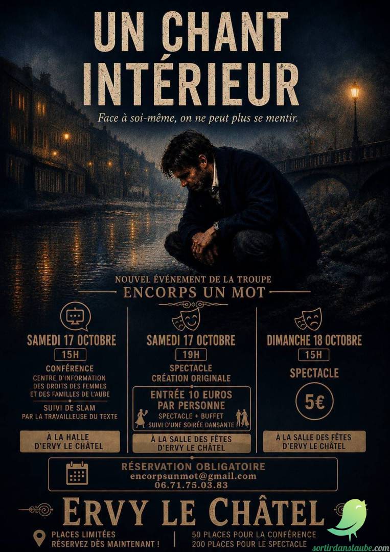 Un chant intérieur » — Nouvel événement de la troupe Encorps un mot - 0
