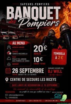 Banquet des Sapeurs-Pompiers ! - 0